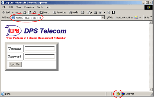 T/Mon secure Web logon over HTTPS
