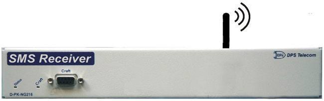 SMS network alarm receiver