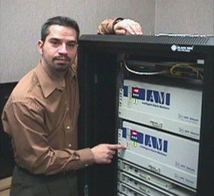 Todd Matherne uses redundant IAMs to monitor EATELs network.