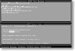 ASCII debugger