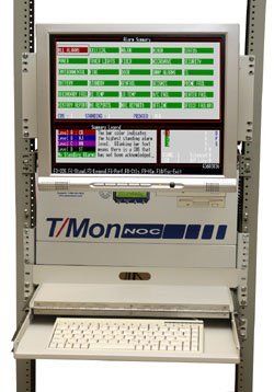 T/Mon NOC Rack-Mount LCD and Keyboard