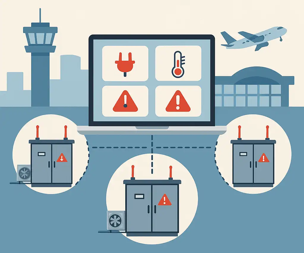 Monitoring DAS Remote Cabinets Without Monthly Fees or Vendor Lock-In