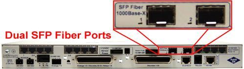 NetGuardian 832A G5 RTU with Dual SFP Fiber Ports (GigE)